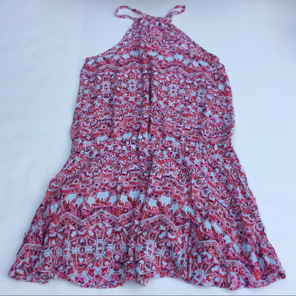 Free People Batik Print Dropwaist Dress - Picture 3 of 8